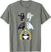 Wowsome! Panda Fusion Funny Panda Bear Lovers T-Shirt - Olive Heather