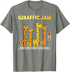 Giraffe Gift For Giraffe Lover Accessories & Stuff Cute Giraffe Design for Men Women Adult Safari Giraffe Lover T-Shirt - Olive Heather