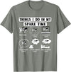Cow Crop Farm Gift Field Tractor Farmer Ranch Things I do in my spare Time Cow Harvest Farming Barn Cattle T-Shirt - Olive