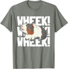 Guinea Pig Gifts & Merchandise Guinea Pig Girl Wheek! Wheek! Guinea Pigs T-Shirt - Olive Heather