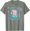 Peppa Pig Super Puddle Jumper T-Shirt - Olive Heather