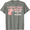Funny Pig Lovers Farm Life Shirts Funny Farm Life Pig Lovers T Shirt: Suffer From OPD Gift Tee T-Shirt - Olive Heather
