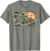Funny Boar Hunting Clothing Pig Slayer Camo Funny Hog Hunting T-Shirt - Olive Heather