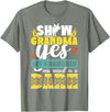 Funny Pig Show Grandma For Mother's Day Pig Show Grandma Funny Pig Show Grandmother T-Shirt - Olive Heather