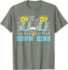 Proud Pig Show Mom Mother's Day Proud Pig Show Mom Pig Show Mother Pig Show Mama T-Shirt - Olive Heather