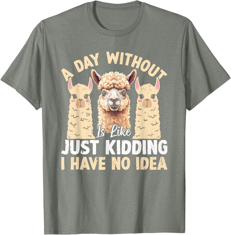 Funny Alpaca Quotes Alpaca Farmer Funny Llama Quotes Funny Alpaca Alpaca Farmer T-Shirt - Olive Heather