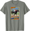 Handicapping Horse Gear Ruffian Horse, Horse Racing, Santa Anita Del Mar Race Horses T-Shirt - Olive Heather