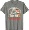 Right to Arm Bears Meme Funny Design Tees I Support the Right to Keep and Arm Bears Funny Meme Design T-Shirt - Olive Heather