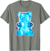 Urban Empyre Blue Gummy Bear Candy T-Shirt - Olive Heather