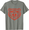 Bear Lover Merch Bear Sunglasses - Bear Lover T-Shirt - Olive Heather