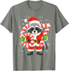 Funny Raccoon Christmas 67 Meme Tee PJm Men Women 67 Meme Polar Bear Funny Christmas PJm Men Women Family T-Shirt - Olive Heather