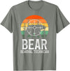 Funny Bear Hunting Lover Bear Hunter Bear Removal Technician Bear Hunting Bear Hunter T-Shirt - Olive Heather