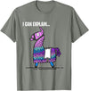 Funny gaming T-Shirts Loot Llama I Can Explain Gaming T-Shirt T-Shirt - Olive Heather