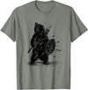 Amazing T shirt Viking Bear T-Shirt Polar Bear T-Shirt T-Shirt - Olive Heather