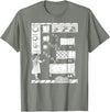 Vintage Fairy Tale Shirts The 3 Bears Vintage Goldilocks Retro Fairy Tale T-Shirt - Olive Heather
