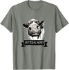 Not Today Heifer Funny Cattle Apparel Not Today, Heifer Funny Holstein Cow T-Shirt - Olive Heather