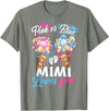 Bear Balloons Boy Or Girl Baby Gender Reveal Tee Bears Pink Or Blue Mimi Loves You Gender Reveal T-Shirt - Olive Heather
