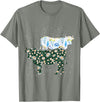 Vintage Animals Designs Vintage Cow T-Shirt - Olive Heather