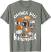 Guinea Pig Whisperer Funny Gift Guinea Pig Lover Shirt T-Shirt - Olive Heather