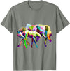Clothing25 Horses! T-Shirt - Olive Heather