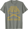 Never Underestimate an Old Rabbit Hunter Rabbit Hunting T-Shirt in Olive Heather