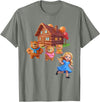 Storybook & Fairytale World Book Day Costumes Goldilocks and the Three Bears Costume for Women, Men, Kids T-Shirt - Olive Heather