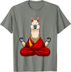 Funny Llama Gift Llama Lover Accessories & Stuff Cute Llama Design For Men Women Alpaca Animal Llama Lovers T-Shirt - Olive Heather