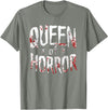 Sailor Jeffy's Horror Movie Shirts & Gifts Funny Horror Movie Fan Gift - Halloween Horror Queen T-Shirt - Olive Heather