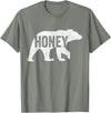 Matching Family Bear by Foxio Honey Bear Matching Family Camping Bear Funny Honey T-Shirt - Olive Heather