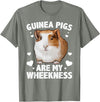 Guinea Pig Gift Guinea Pig Accessories & Stuff Funny Guinea Pig Design For Men Women Kids Guinea Pig Lovers T-Shirt - Olive Heather