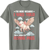 Flying Pigs FH I'm Here Because I Was Told There Would Be Flying Pigs_ ---- T-Shirt - Olive Heather