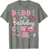 Birthday Girl CowGirl Matching Family Daddy of The Birthday Cow-Girl Rodeo Cow Girl Birthday T-Shirt - Olive Heather