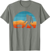 Bigfoot Walking Animal Lover Gifts Bigfoot Walking Pig Sasquatch Pig Lover T-Shirt - Olive Heather