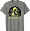 FunWearVm The Bear Lake Monster Cryptid Utah USA Cryptozoology T-Shirt - Olive Heather