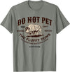 Funny Yellowstone National Park Vintage Graphic Yellowstone National Park Do Not Pet the Fluffy Cows Bison T-Shirt - Olive