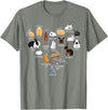 Rabbit Types & Cute Rabbit Species, Bunny - Rabbits T-Shirt in Olive Heather