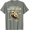 Tardigrade Water Bear Co Anatomy Of A Water Bear Funny Tardigrade T-Shirt - Olive Heather