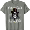 All Hallows Eve Tees by ADS New Orleans Voodoo Doctor Goth Skull Halloween T-Shirt - Olive Heather