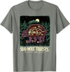 Send more tourists the last ones were delicious bear T-Shirt - Olive Heather