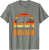 Aneisha Family Bear Matching Tee Uncle Bear Family Bear Matching T-Shirt - Olive Heather