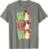 Cute Cavy Guinea Pig Clothes Accessories Piggie Santa Christmas Guinea Pig Lover Owner Stuff Piggy Cavy T-Shirt - Olive Heather