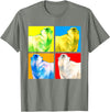 Arctic Animal Polar Bear Gifts Polar Bear Animal Lover Arctic Animal Pop Art Polar Bear T-Shirt - Olive Heather