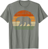 Cute Bear Clothes For Girls Boys Kids Bear Gifts For Women Men Polar Bear Wildlife Print Graphic T-Shirt - Olive Heather