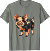 Kune Kune Pig Accessories & KuneKune Clothes Kune Kune Pig Breeder Kune Kune Lover Kune Kune Pig Girl T-Shirt - Olive Heather