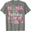 Birthday Girl CowGirl Matching Family Mama Of The Birthday Cow-Girl Rodeo Cow Girl Birthday T-Shirt - Olive Heather