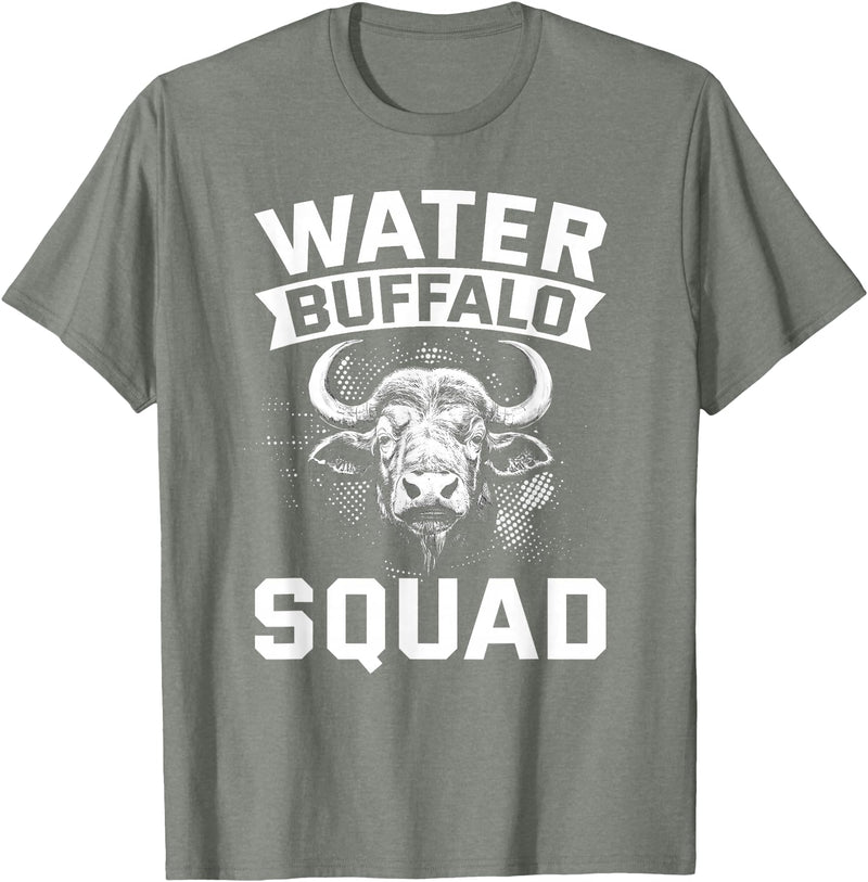 Water Buffalo Carabao Breeder Carabao Water Buffalo Ox National Park T-Shirt - Olive Heather