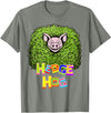 Wild Critter Lover Fun Farmer Combination Tees Hedge Hog Funny Hedgehog Pun Cute Animal How I Roll Pig Farm T-Shirt - Olive Heather