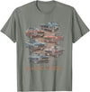 Retro American Vintage Classic Muscle Car Costume American Car Classic Muscle Car Vintage Novelty Retro Design T-Shirt -