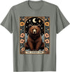 Funny I Choose the Bear Tarot Card Women Girls Trending T-Shirt - Olive Heather