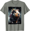 Guinea Pig Lovers Guinea Pig Tees Guinea Pig Shirt Furry Potato Watercolor Guinea Pig Funny T-Shirt - Olive Heather